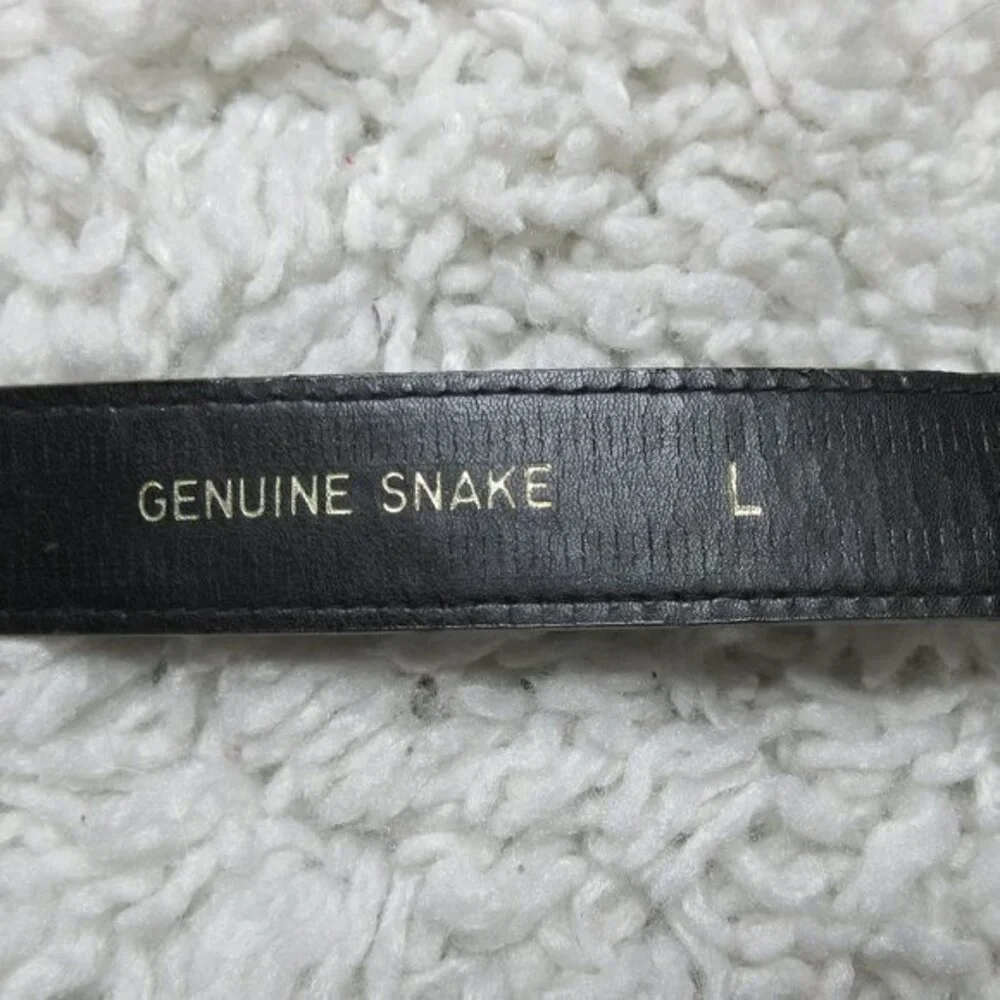 Carlisle genuine snake belt vintage‎
